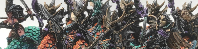 Cavalier sur Sang-Froid Elfes Noirs